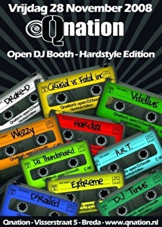 Qnation's open DJ booth