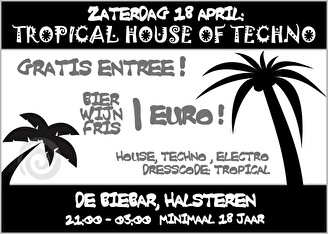 Tropical house of techno