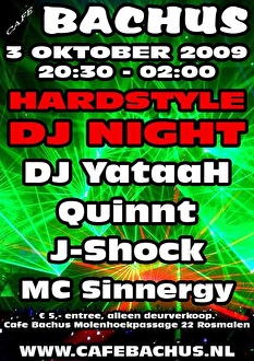 Hardstyle DJ Night