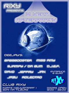 12 Year Rixy Afterparty!