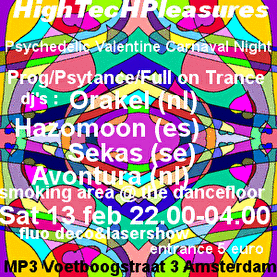 Psychedelic Valentine Carnval Night