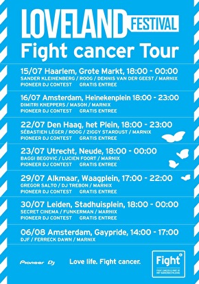 Loveland Festival fight cancer tour 2011