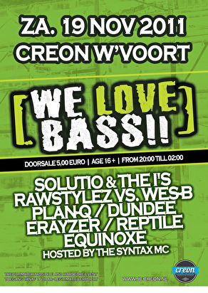 We love bass