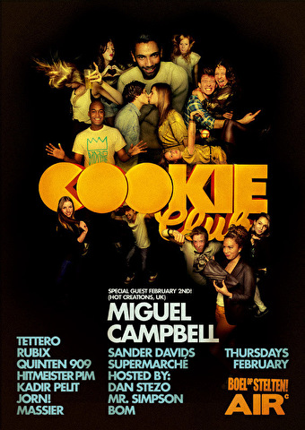 CookieClub invites Miguel Campbell