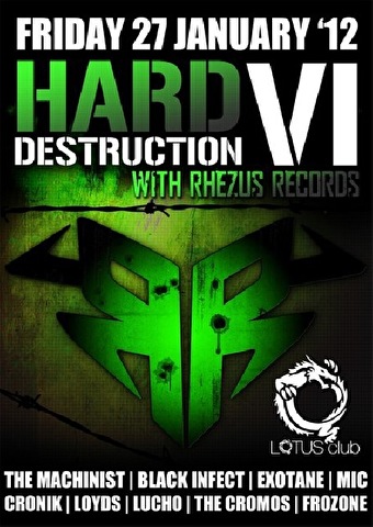 Hard destruction