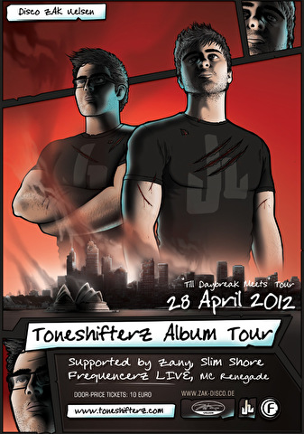 Toneshifterz Album tour