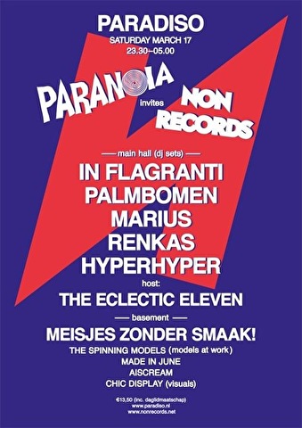 Paranoia invites NON Records