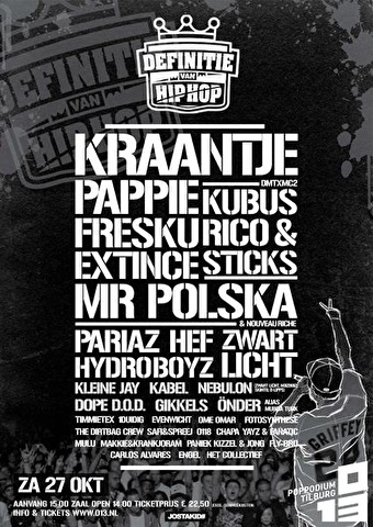 Definitie van Hiphop 2012