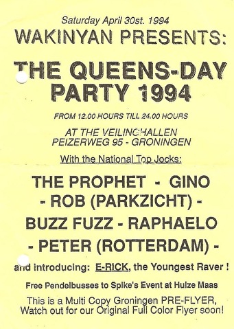 The Queens-Day Party 1994