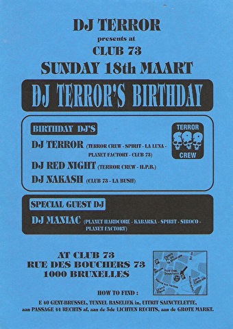 DJ Terror's Birthday