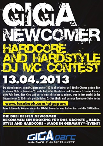 GIGA Newcomer DJ Contest