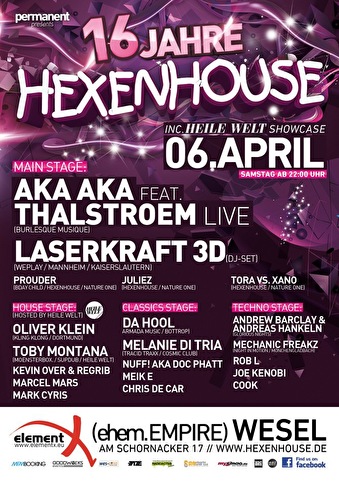 16 Jahre Hexenhouse