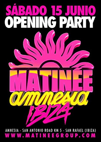 Matinée Opening Party 2013