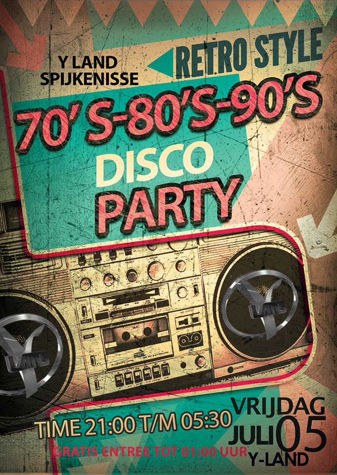 Optimistisch kool snorkel 70's, 80's en 90's disco party - Tickets, line-up & info