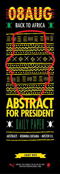 Abstract for president × Daily Paper × Back to Africa