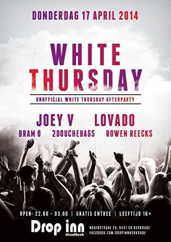 White Thursday Unofficial white thursday afterparty