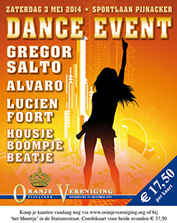 Oranje dance event