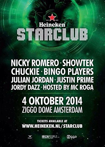 Heineken Starclub Tickets Line Up Info