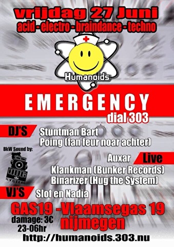 Humanoids Emergency-dial 303