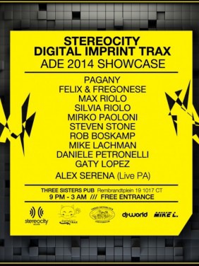 Stereocity and Digital Imprint Trax label night