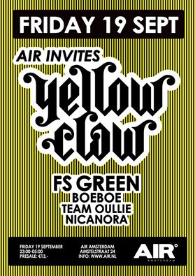 AIR invites Yellow Claw