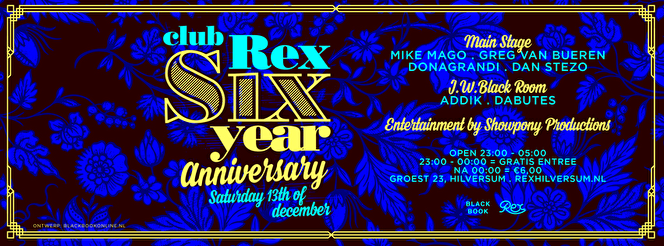 Rex 6 year anniversary