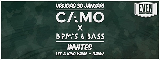 BPM's & Bass × CAMO