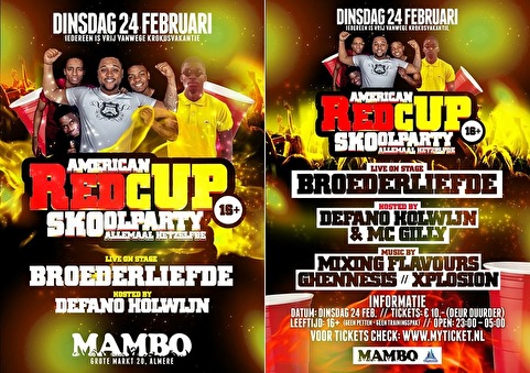 Redcup skoolparty