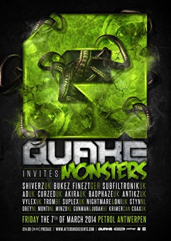Quake invites Monsters