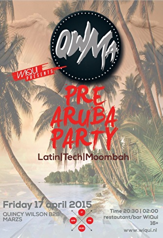 QWMA pre Aruba party