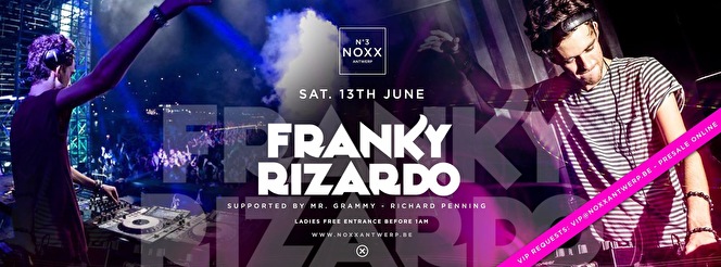 Noxx³ invites Franky Rizardo