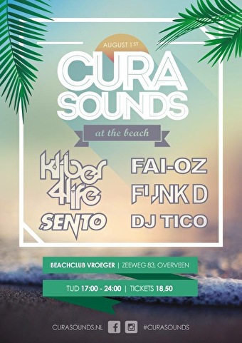 Curasounds at the beach