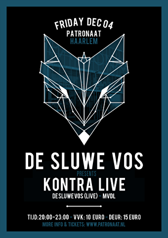 De Sluwe Vos presents Kontra Live