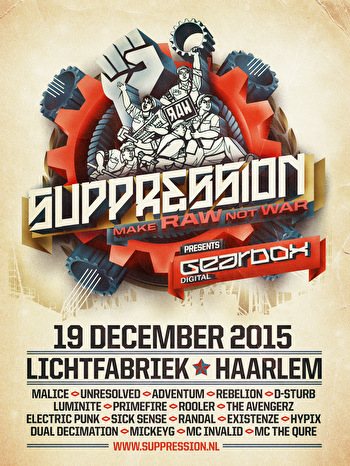 Suppression presents Gearbox