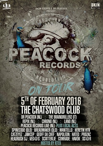 Peacock Records On Tour