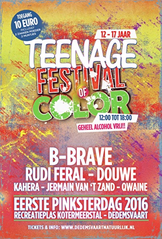 Teenage Festival Of Color