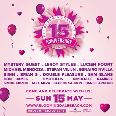 Bloomingdale 15 Years Anniversary