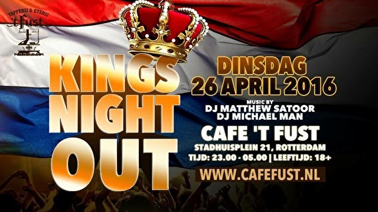 Kingsnight Out | Café 't Fust