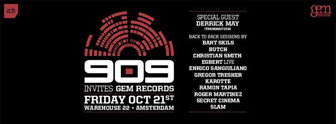 909 invites Gem Records
