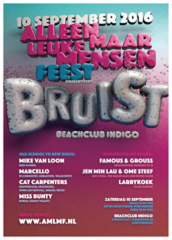 Alleen Maar Leuke Mensen-feest presents "Bruist"