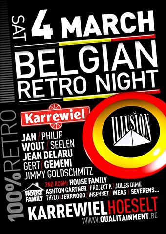 Belgian Retro Night Illusion