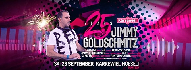 25 Years Jimmy Goldschmitz
