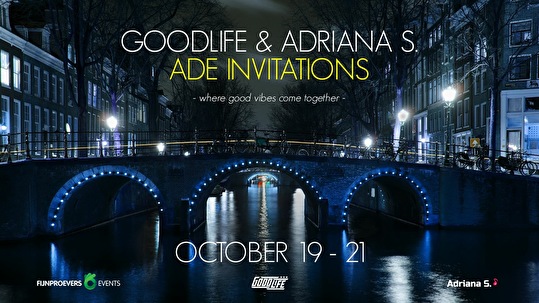 Goodlife & Adriana S. ADE Invitations