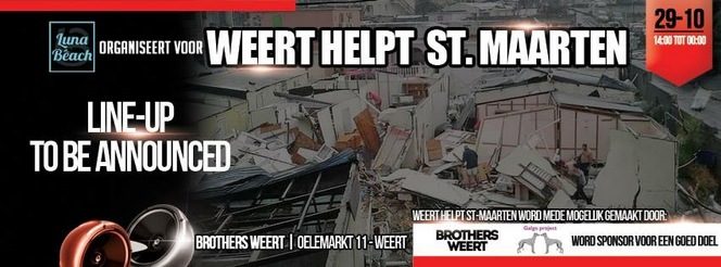 Weert helpt Sint Maarten