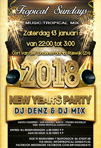 New Year's Party 13 Januari 2018
