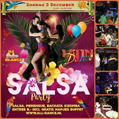 Caribbean salsa mix party