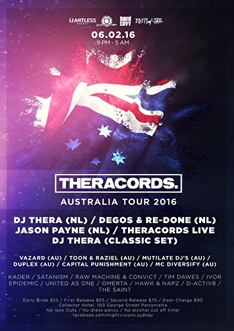 Theracords Australia Tour