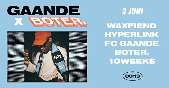 Gaande × Boter.