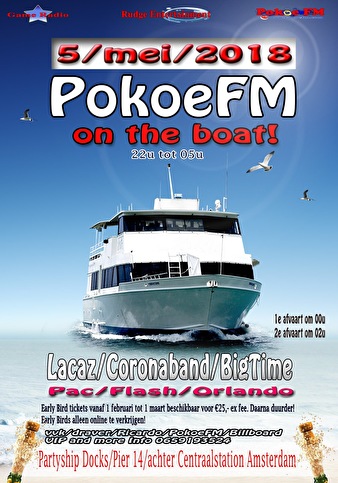 PokoeFM On The Boat