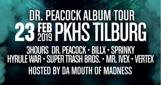 Dr. Peacock Acid Bomb Album Tour